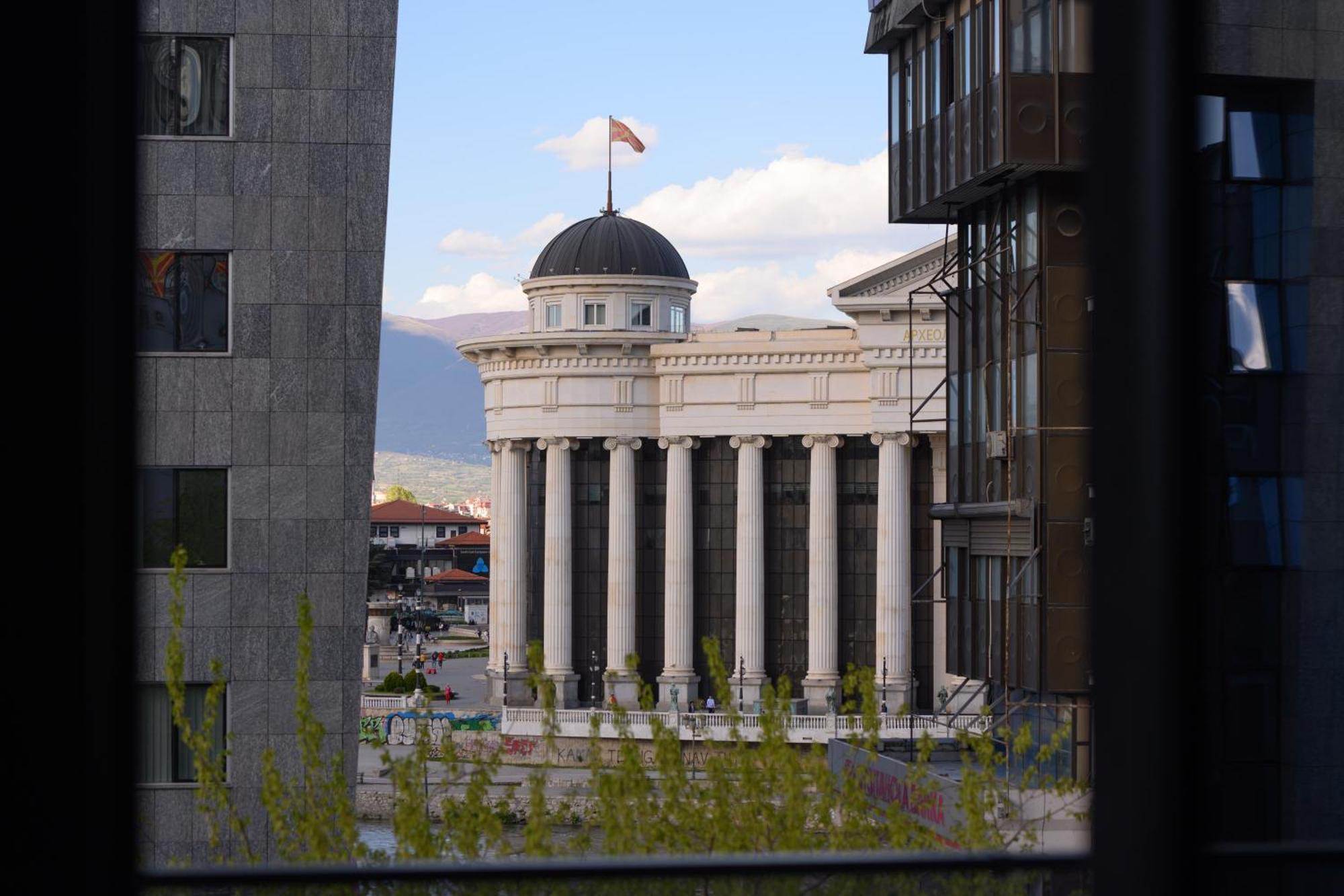 Hotel Macedonia Square Skopje Ngoại thất bức ảnh